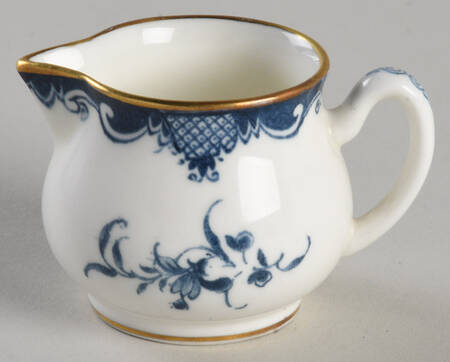 Mansfield Blue Miniature Creamer