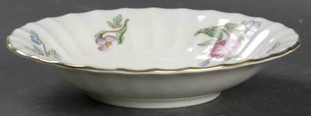 Mandalay (Z2142, Multicolor Flowers) Fruit/Dessert (Sauce) Bowl