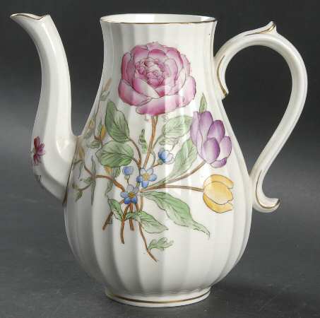 Mandalay (Z2142, Multicolor Flowers) Mini Coffee Pot No Lid