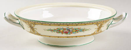 Marjorie Yellow Round Vegetable No Lid