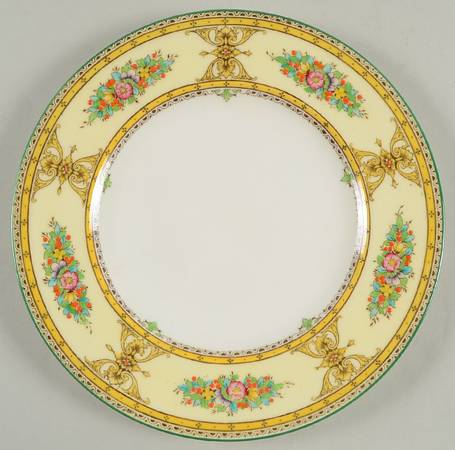 Marjorie Yellow Salad Plate