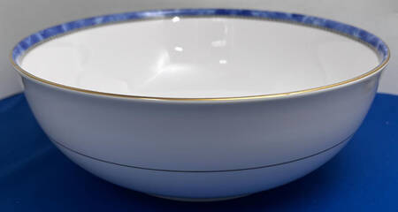 Medici Blue 9" Salad Serving Bowl