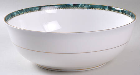 Medici Green 9" Round Vegetable Bowl