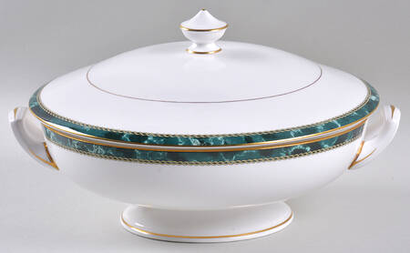Medici Green Round Covered Vegetable