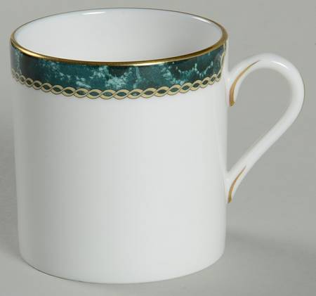 Medici Green Flat Demitasse Cup