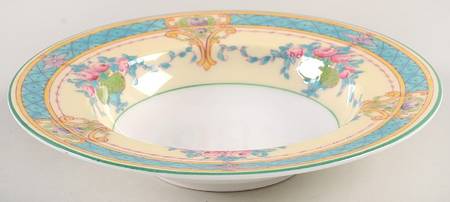 Melba Cream Rim Rim Fruit/Dessert (Sauce) Bowl