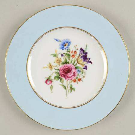 Miranda Blue Salad Plate
