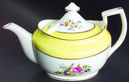 Miranda Yellow Teapot & Lid