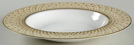 Monte Carlo Ivory Large Rim Soup Bowl