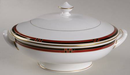 Mondrian Round Covered Vegetable