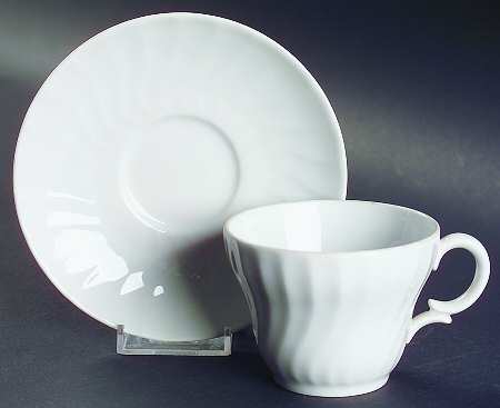 Moonlight Flat Cup & Saucer Set