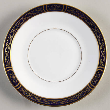 Mountbatten Cobalt Blue (Gold Trim) Saucer for Cream Soup Bowl