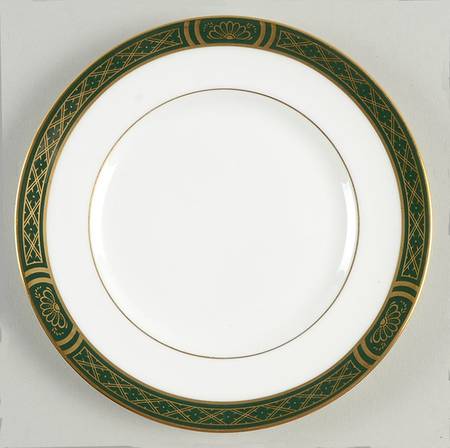 Mountbatten Green Bread & Butter Plate