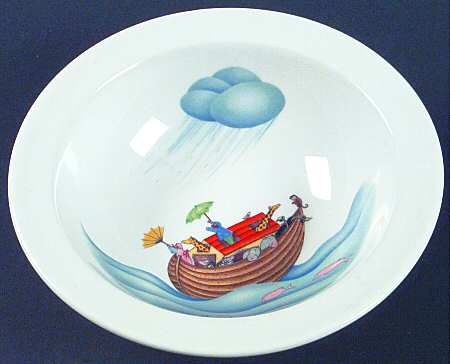 Noah's Ark Child's Bowl