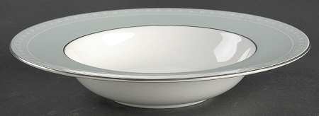 Orleans (Platinum Trim) Rim Soup Bowl