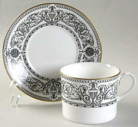Padua Flat Cup & Saucer Set