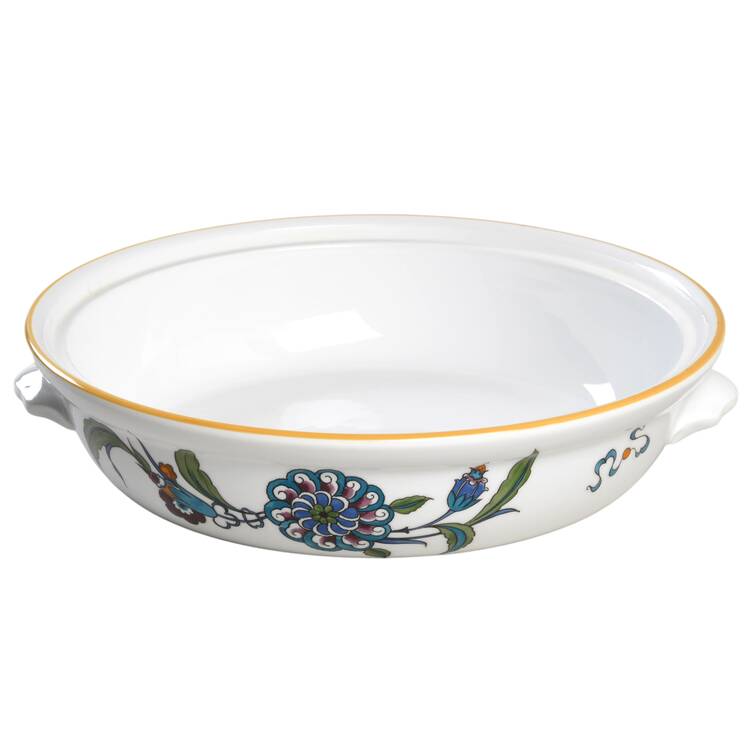 Palmyra 1.5 Qt Round Covered Casserole No Lid