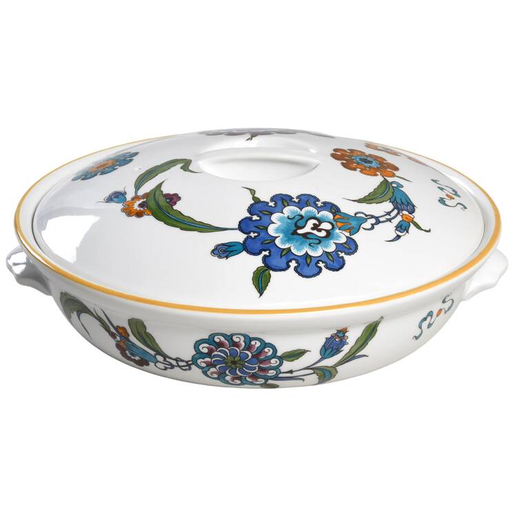 Palmyra 1.5 Qt Round Covered Casserole