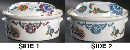 Palmyra 2 Quart Oval Covered Casserole