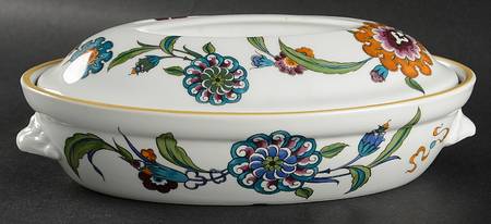 Palmyra 1.5 Pint Oval Covered Casserole