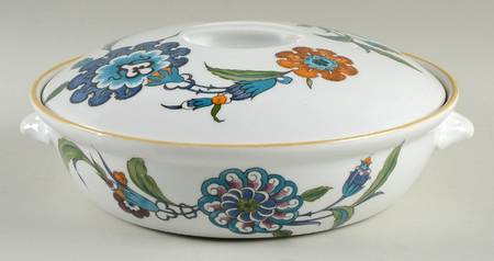Palmyra 1 Qt Round Covered Casserole