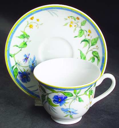 Pastorale Footed Cup & Saucer Set