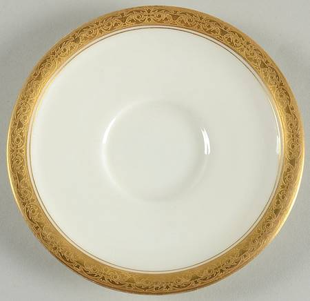 Patrician Saucer by Royal Worcester