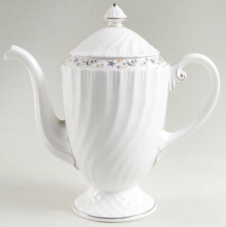 Petite Fleur (Swirl) Coffee Pot & Lid
