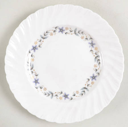 Petite Fleur (Swirl) Bread & Butter Plate