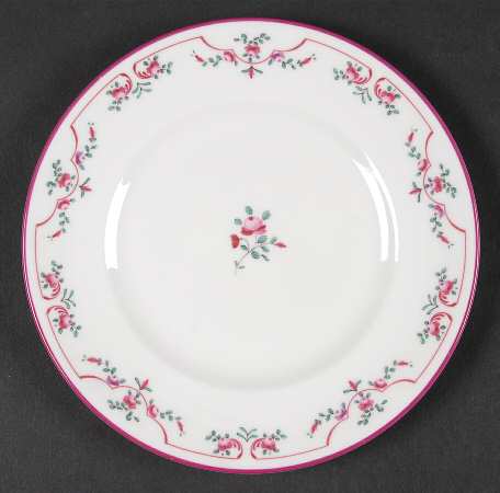 Petite Fleur Pink (Smooth) Bread & Butter Plate