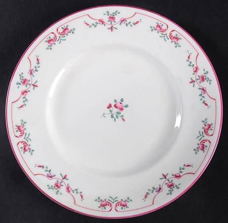 Petite Fleur Pink (Smooth) Salad Plate