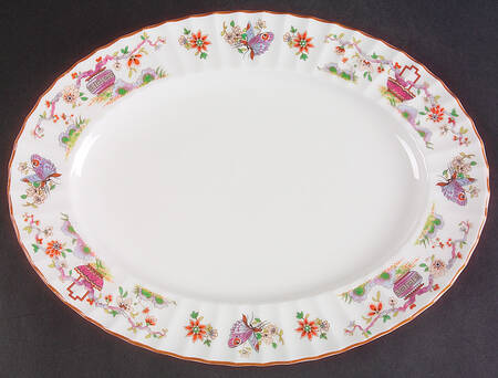 Pekin 13" Oval Serving Platter
