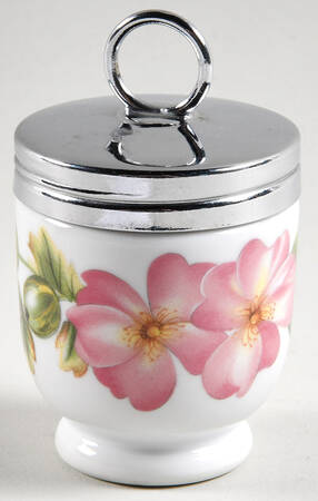 Pershore (Gold Trim) Egg Coddler & Lid