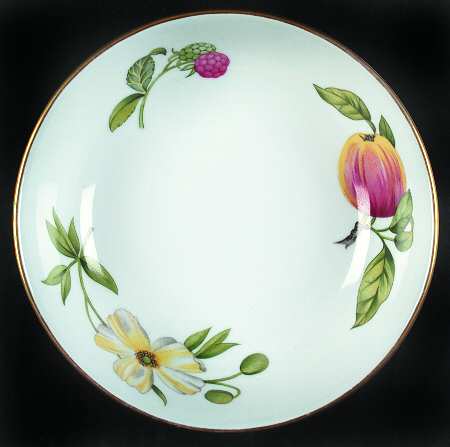 Pershore (Gold Trim) Fruit/Dessert (Sauce) Bowl