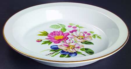 Pershore (Gold Trim) Pie Serving Plate