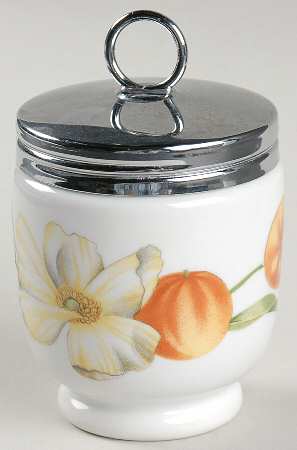 Pershore (Gold Trim) King Size Egg Coddler & Lid