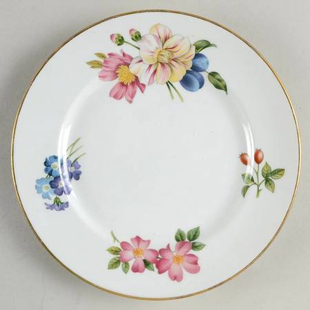 Pershore (Gold Trim) Salad Plate