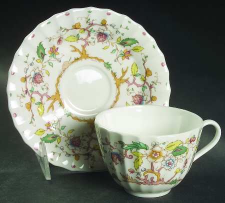 Pevensey Flat Cup & Saucer Set