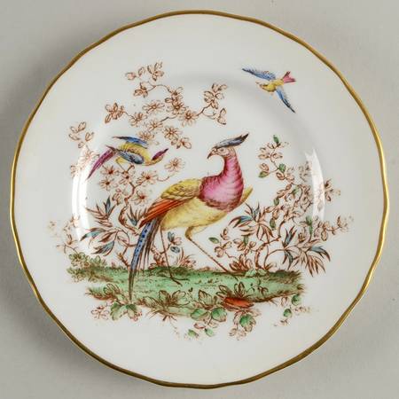 Pheasant Multicolor Bread & Butter Plate