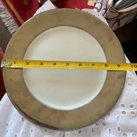 Platinum Dinner Plate