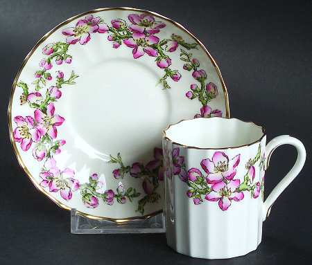 Pomona Flat Demitasse Cup & Saucer Set
