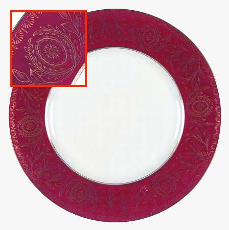 Pompadour Red and Gold by Royal Worcester