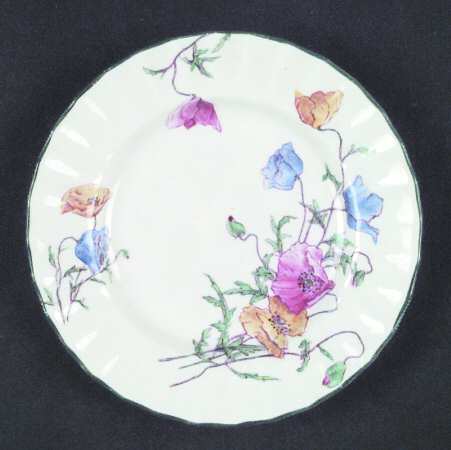 Poppy Bread & Butter Plate