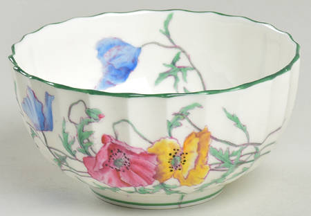 Poppy (Flute) Mini Open Sugar Bowl