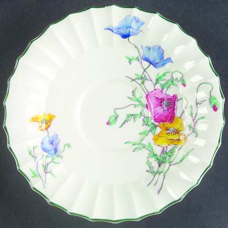 Poppy (Flute) Saucer for Cream Soup Bowl
