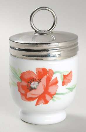 Poppies Egg Coddler & Lid