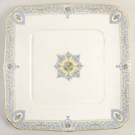 Portia (Z1407-1) 12" Square Cake Plate