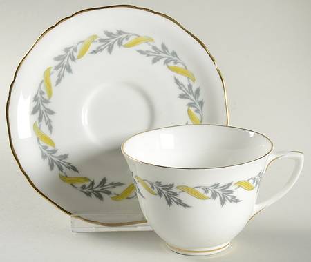 Flat Cup & Saucer Set