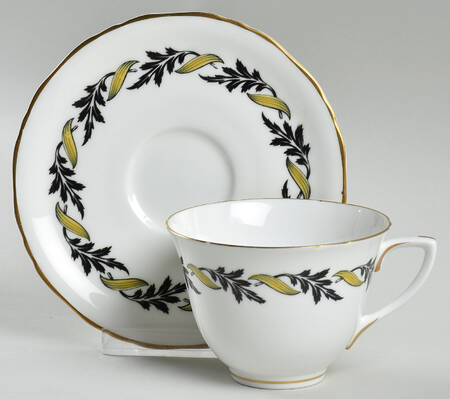 Princess Ann Flat Cup & Saucer Set