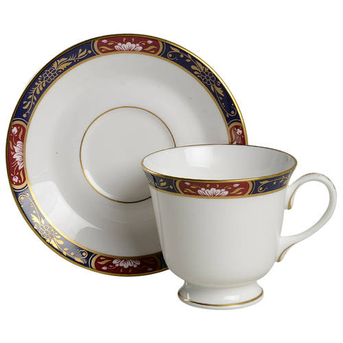 Prince Regent Footed Cup & Saucer Set